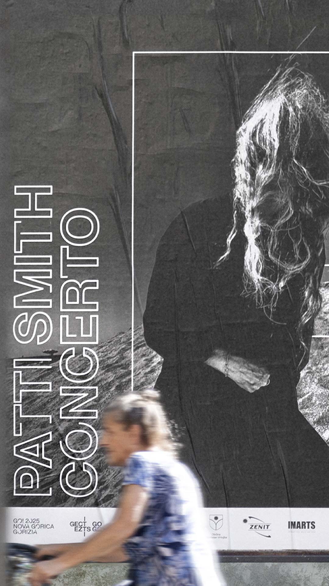 Studio But Maybe – Patti Smith concert poster